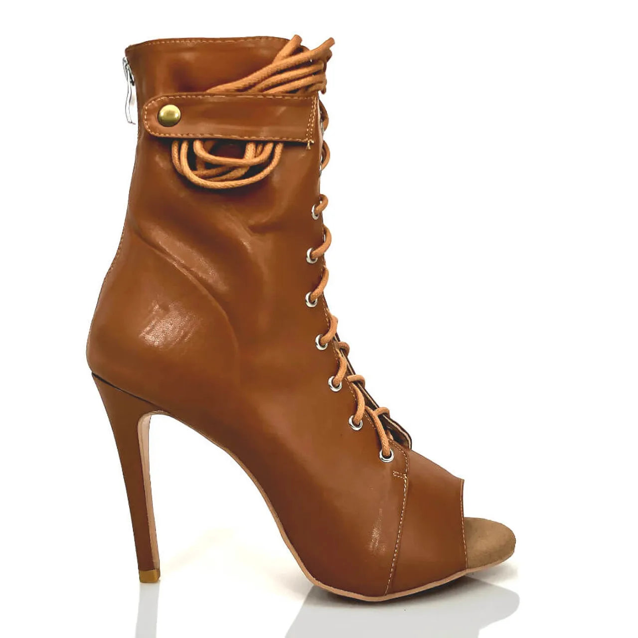 🖤 Papé Essential Heels – Classic Black/Brown Leather