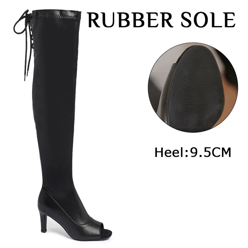 Dance Over-the-Knee Boots – Stiletto Heels | High Heels Dance, Stage & Performance Shoes